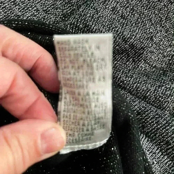 Brand new vintage sparkly  grey/black sweater. - Picture 6 of 7